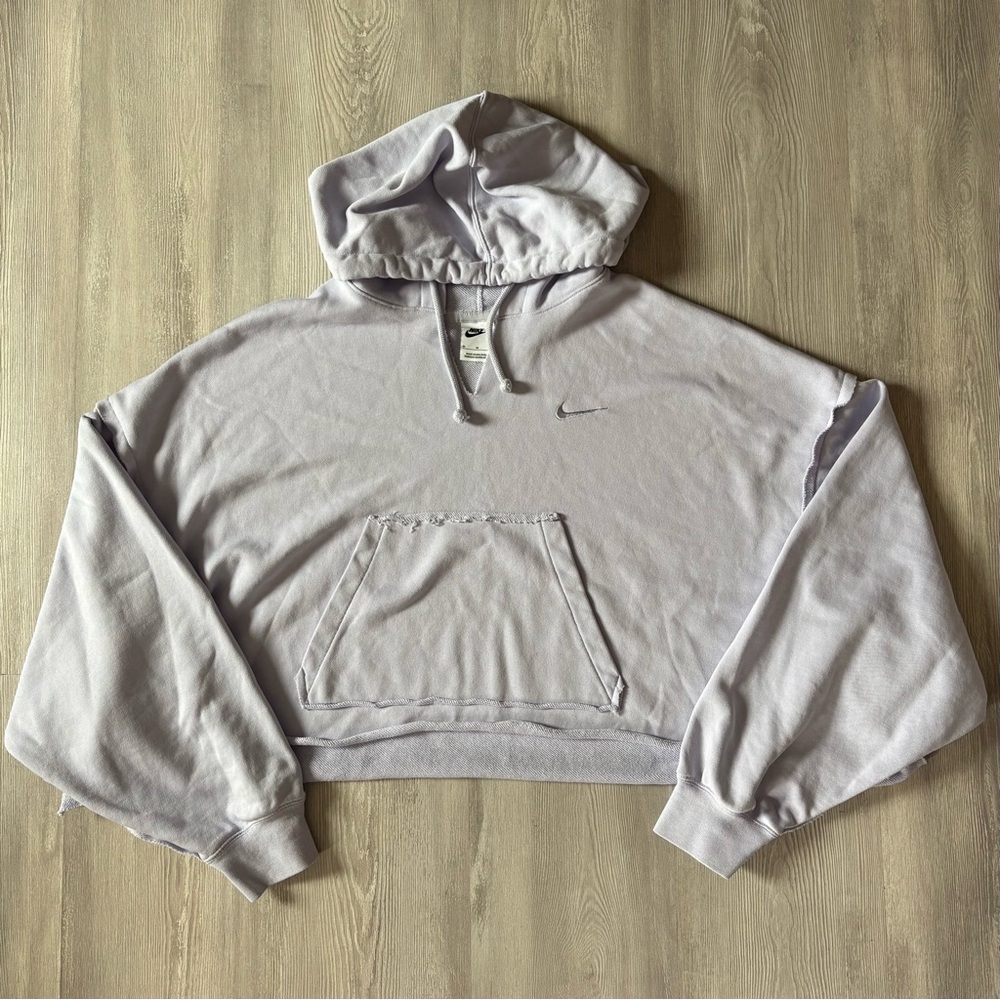 Nike Phoenix Oversized Crop Hoodie